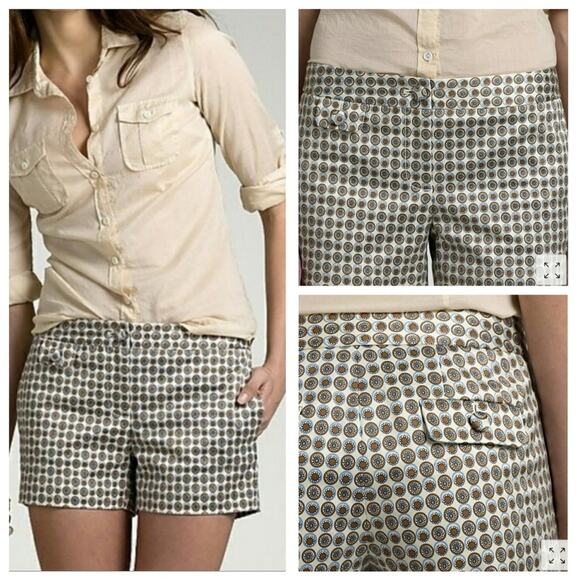J Crew Mahali Dot Jubilee Short - Size 2 - EUC - Picture 2 of 7